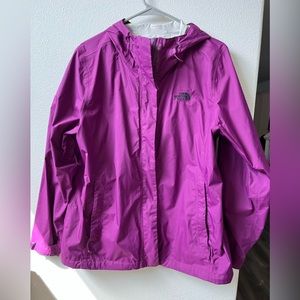 The North Face Jacket Womens XL Purple Hyvent Outdoors Hiking